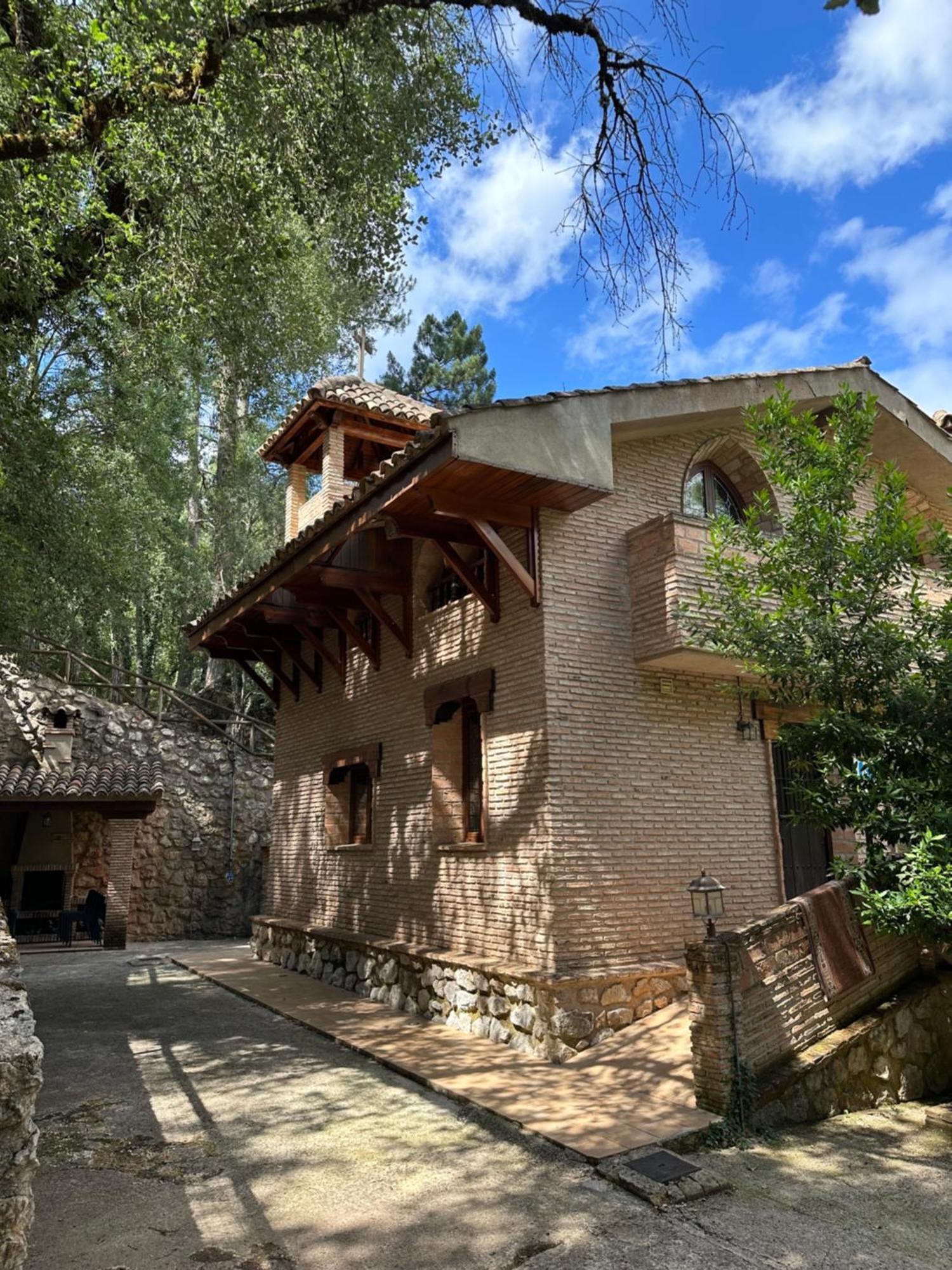 Вилла Casa Rural Ermita Santa Maria De La Sierra Арройо-Фрио Экстерьер фото